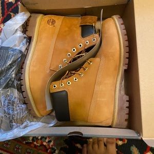 Timberland boots 6 inch wheat